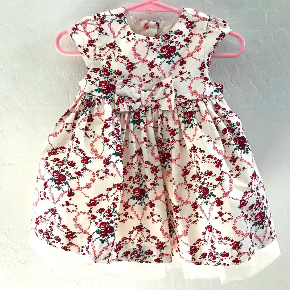 Beautiful flower print Janie and Jack dress!